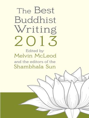 cover image of The Best Buddhist Writing 2013